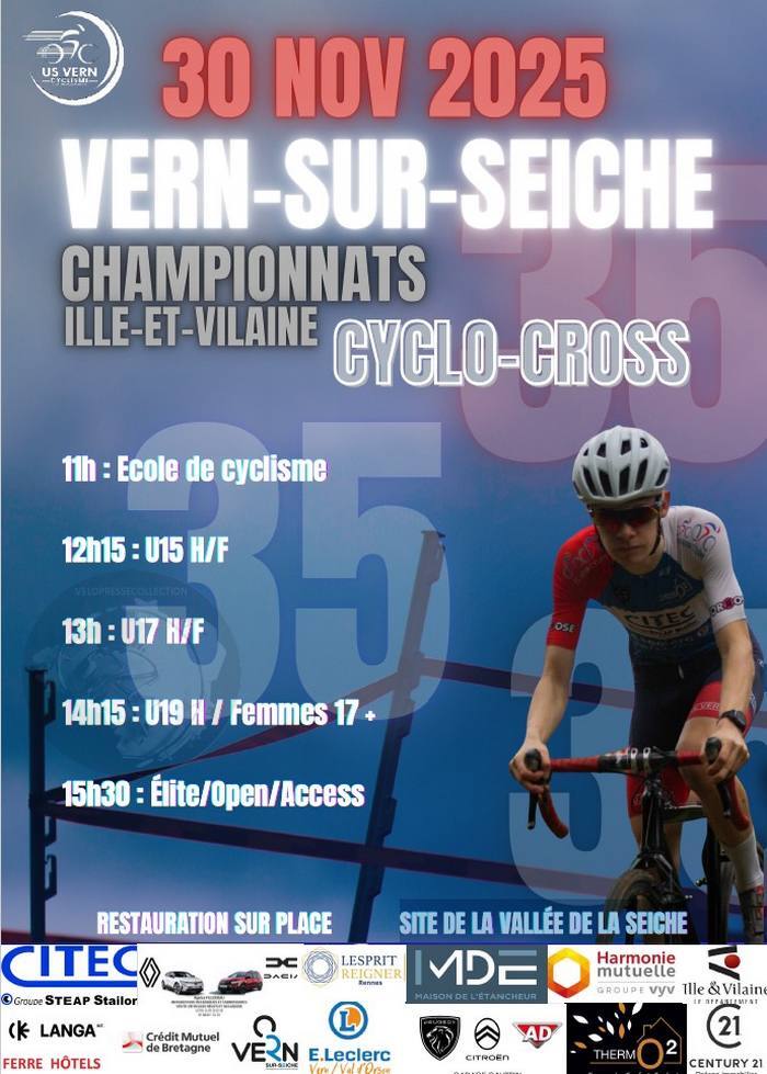 Affiche du Cyclo-cross Interrégional