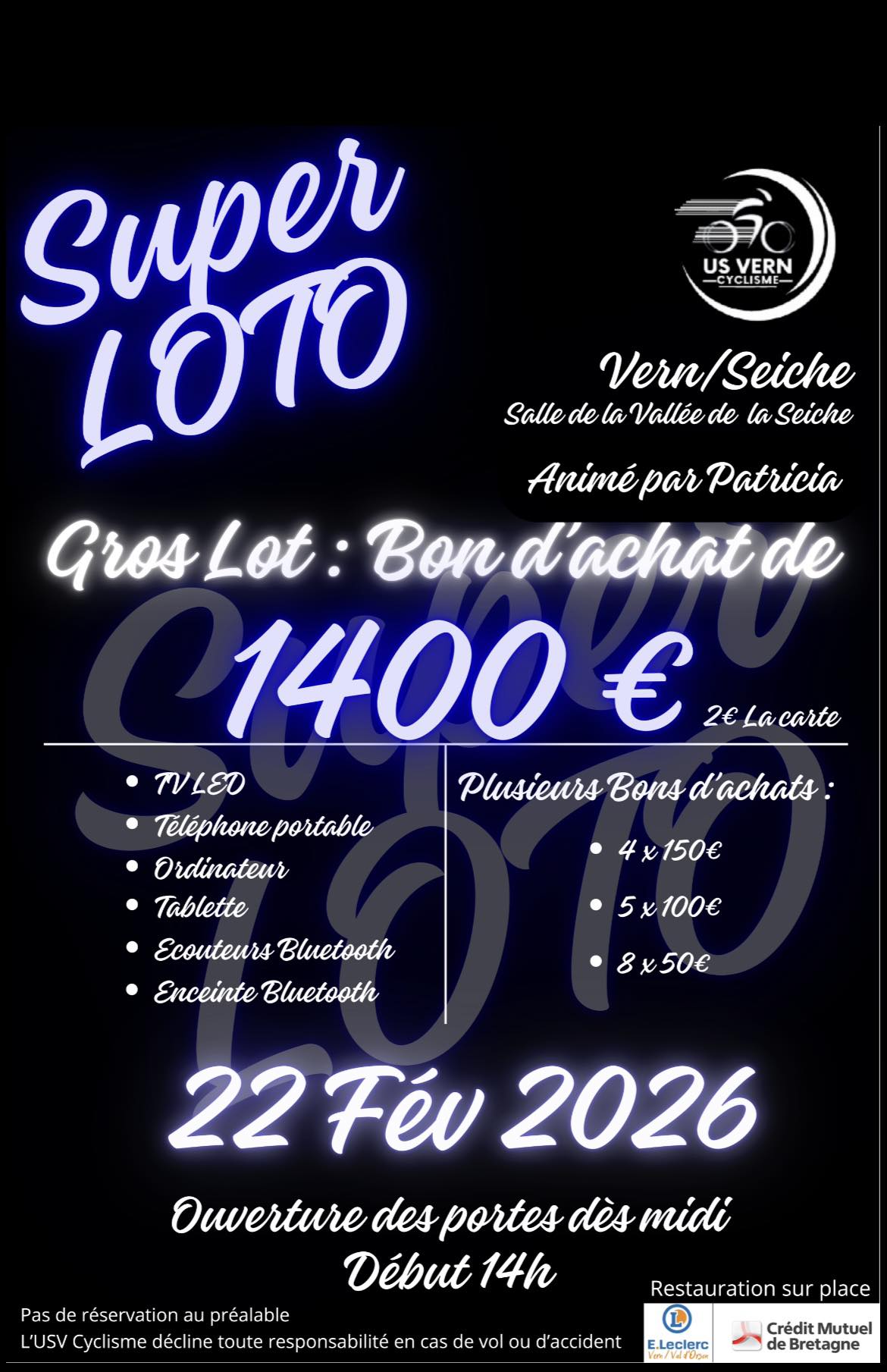 Affiche du Grand Loto US Vern